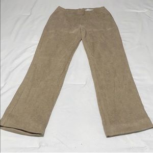 Carolina Herrera satin lined wool pants size 2